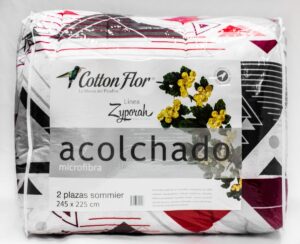 Acolchado Cotton Flor