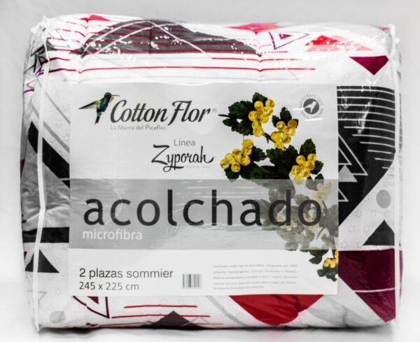 Acolchado Cotton Flor
