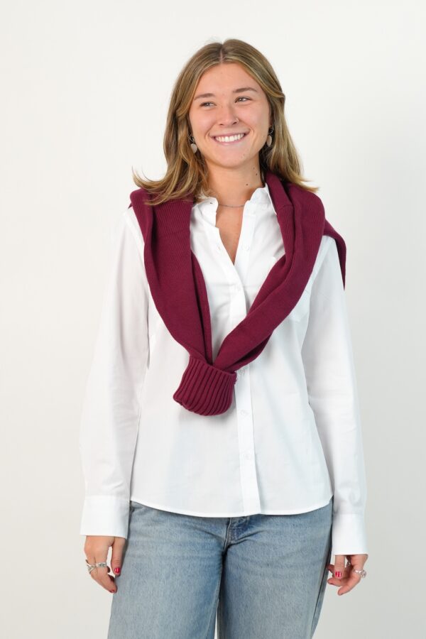 CAMISA OVERSIZE POPLIN MUJER