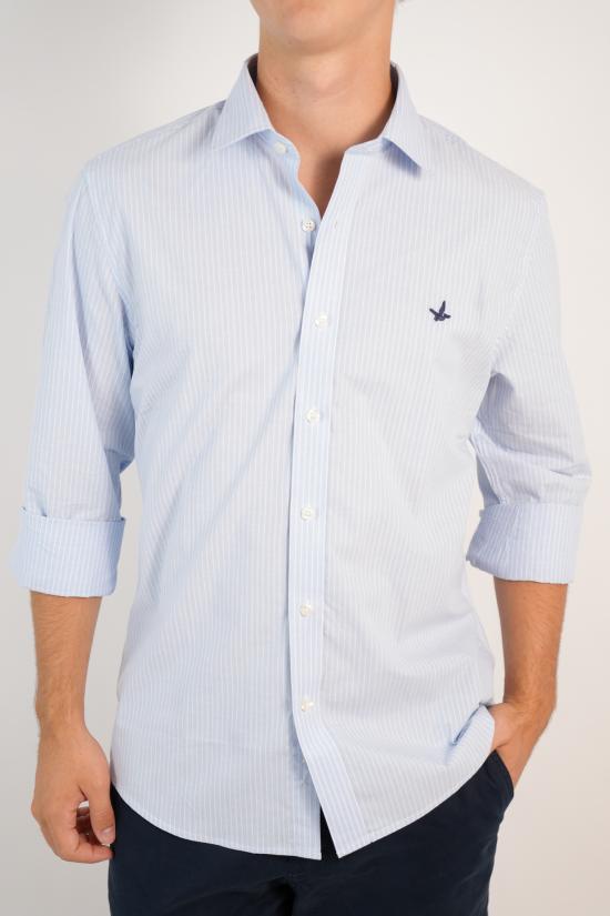 CAMISA FIL A FIL CUELLO DURO