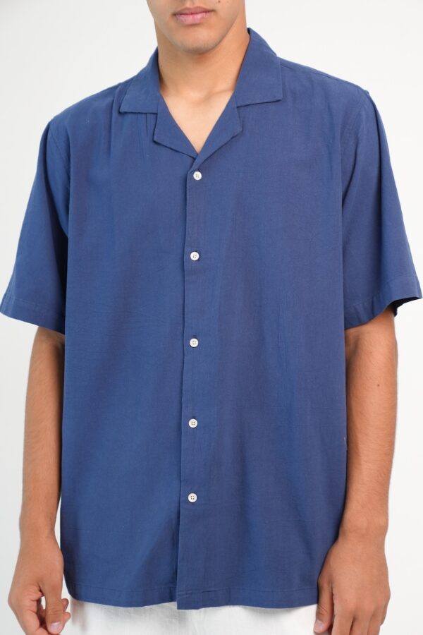 CAMISA LINO MANGA CORTA