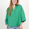 CAMISA LINO MANGA TRES CUARTOS
