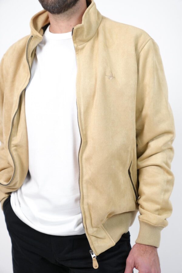 CAMPERA GAMUZA BIKER
