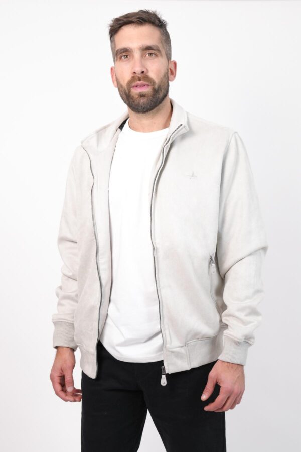 CAMPERA GAMUZA BIKER