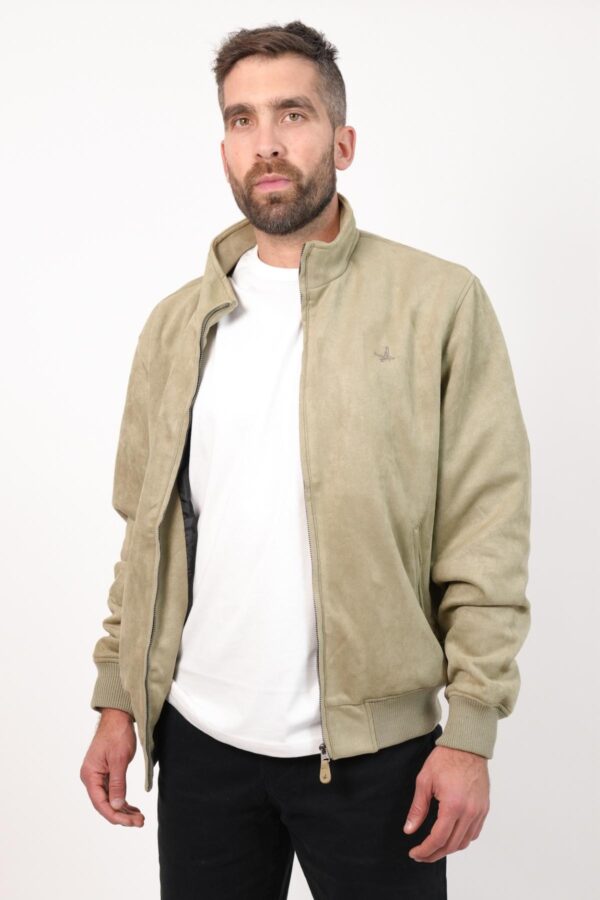 CAMPERA GAMUZA BIKER