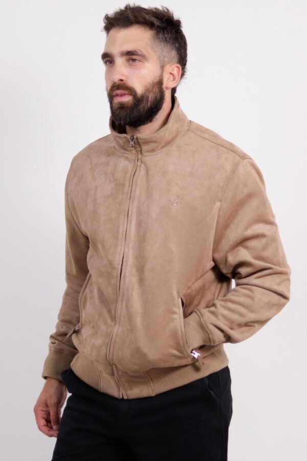 CAMPERA GAMUZA BIKER
