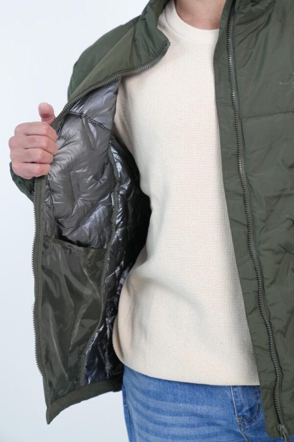 CAMPERA TASLON TECH SILVER