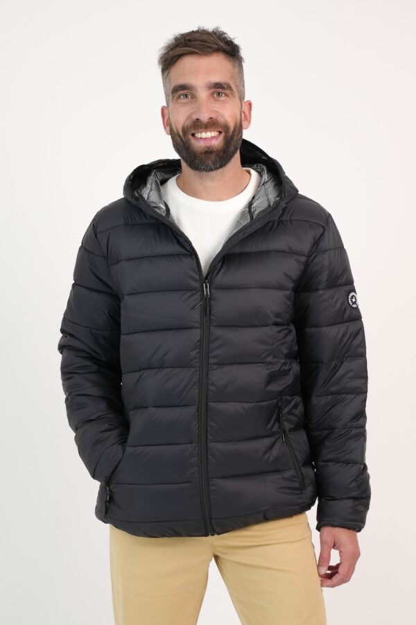 CAMPERA ULTRALIVIANA CCAPUCHA SILVER