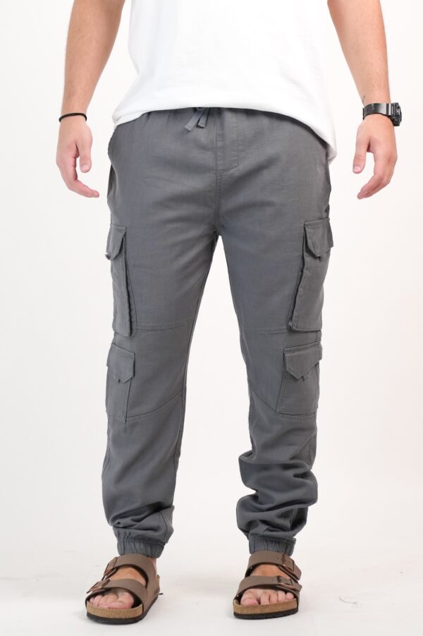 PANTALON CARGO ESTILO LINO