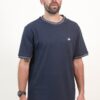REMERA PIQUE CON CUELLO TEJIDO
