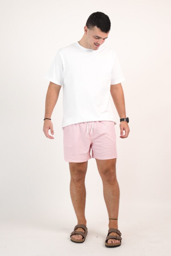 SHORT BAÑO CON SPANDEX ESTAMPADO