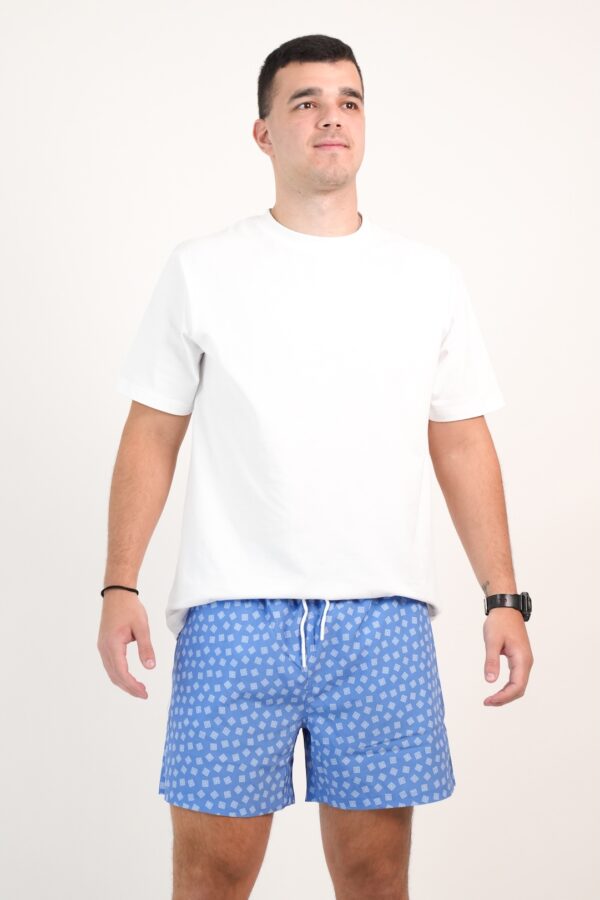 SHORT BAÑO CON SPANDEX ESTAMPADO