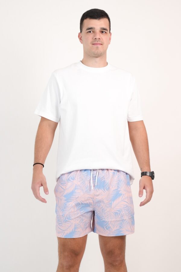SHORT BAÑO CON SPANDEX ESTAMPADO
