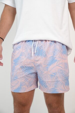 SHORT BAÑO CON SPANDEX ESTAMPADO