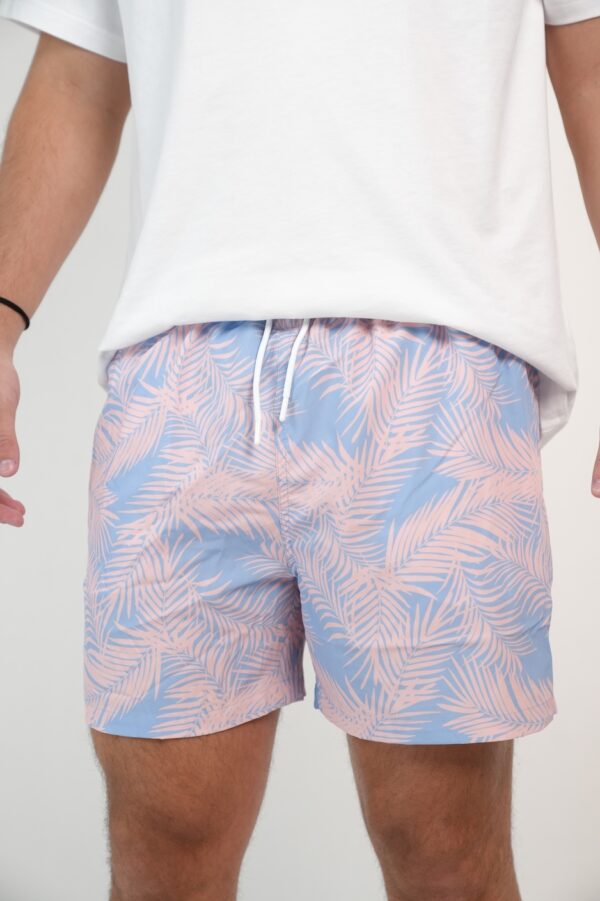SHORT BAÑO CON SPANDEX ESTAMPADO