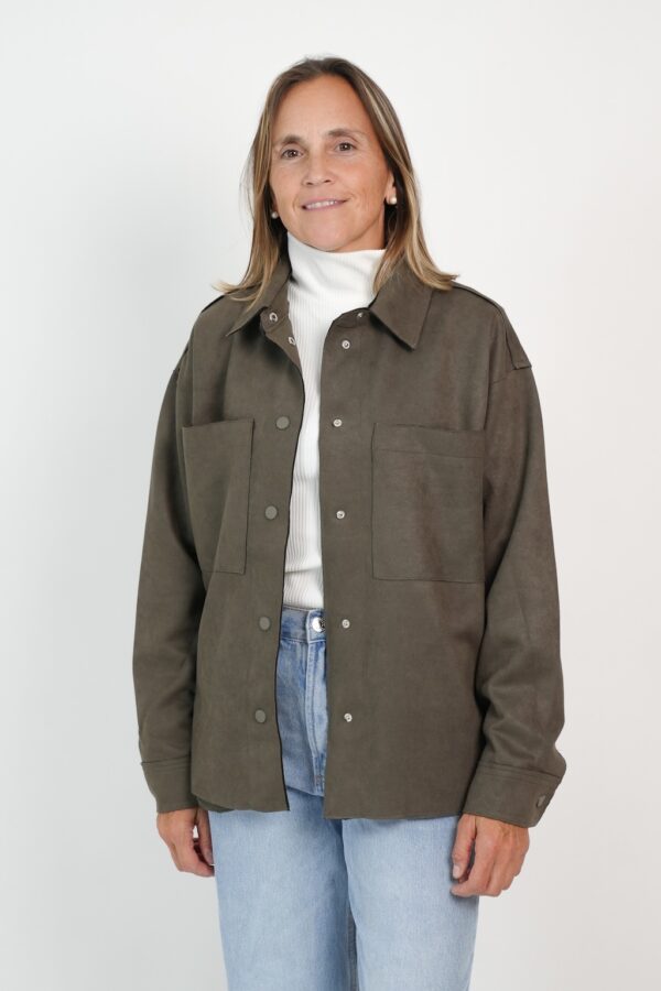 SOBRECAMISA GAMUZA