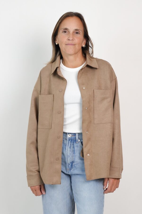 SOBRECAMISA GAMUZA