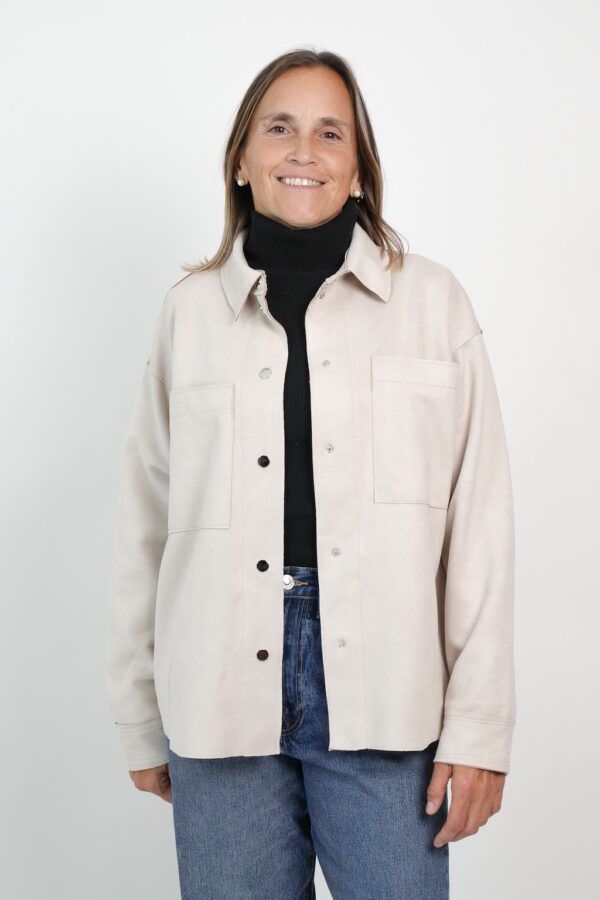 SOBRECAMISA GAMUZA