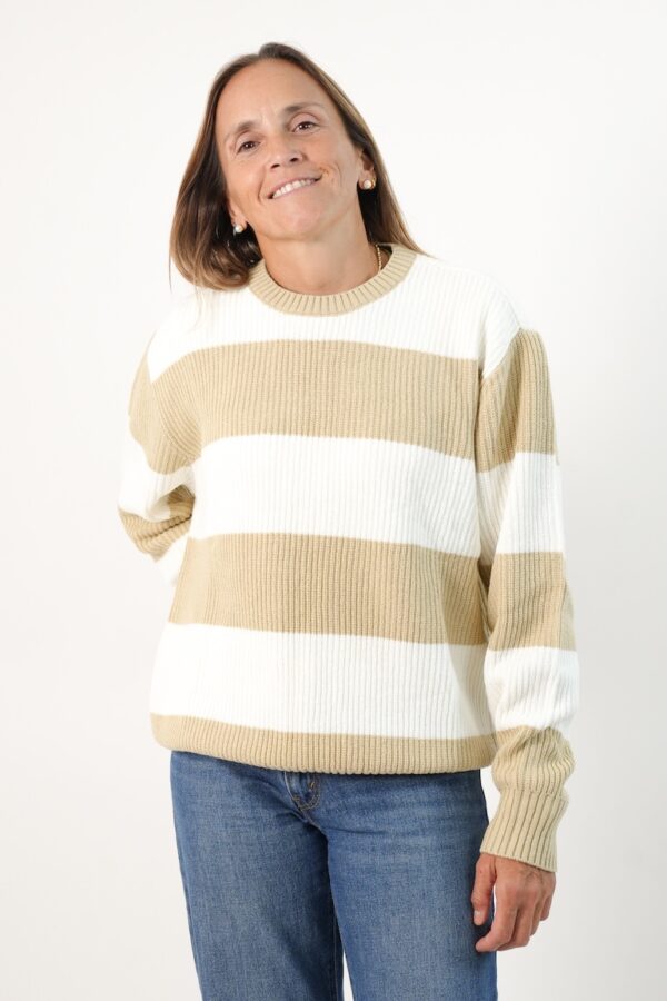 SWEATER DE HILO RAYAS