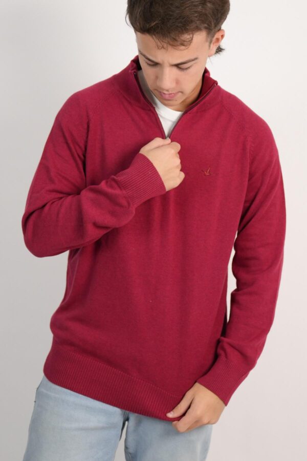 SWEATER MEDIO CIERRE