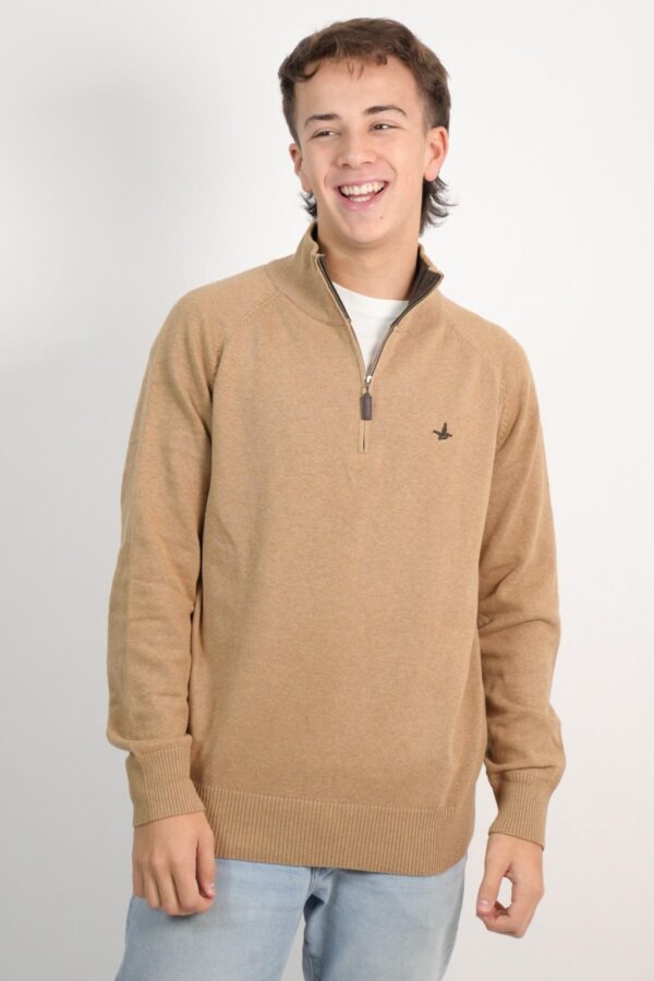 SWEATER MEDIO CIERRE