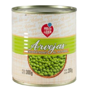 Arvejas rehidratadas PRECIO LÍDER 300 g Arvejas rehidratadas PRECIO LÍDER 300 g