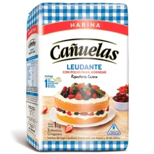 Harina leudante CAÑUELAS fortificada 1 kg Harina leudante CAÑUELAS fortificada 1 kg